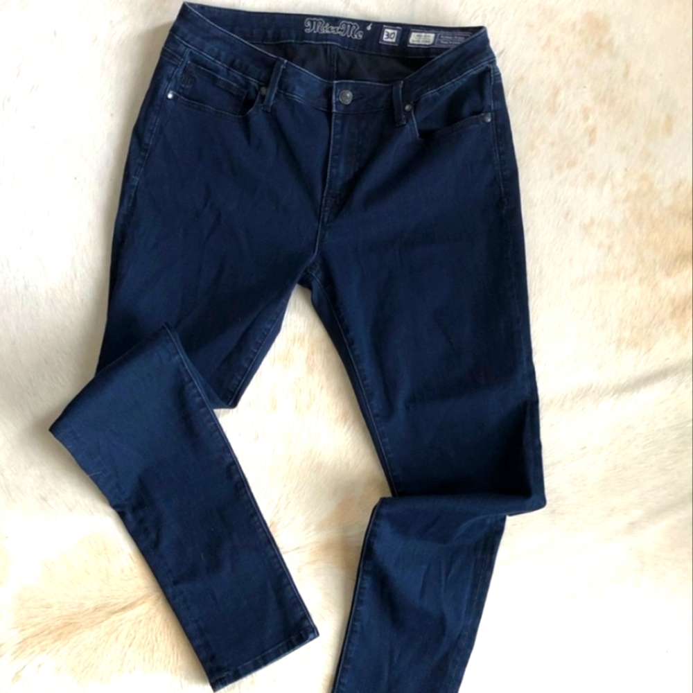 Miss Me Women's Skinny Jeans - Dark Blue